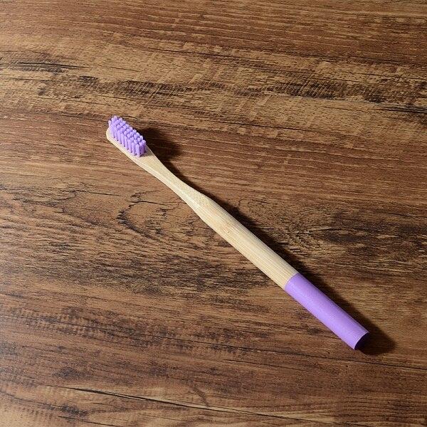 50-Pack Wholesale Bamboo Toothbrush