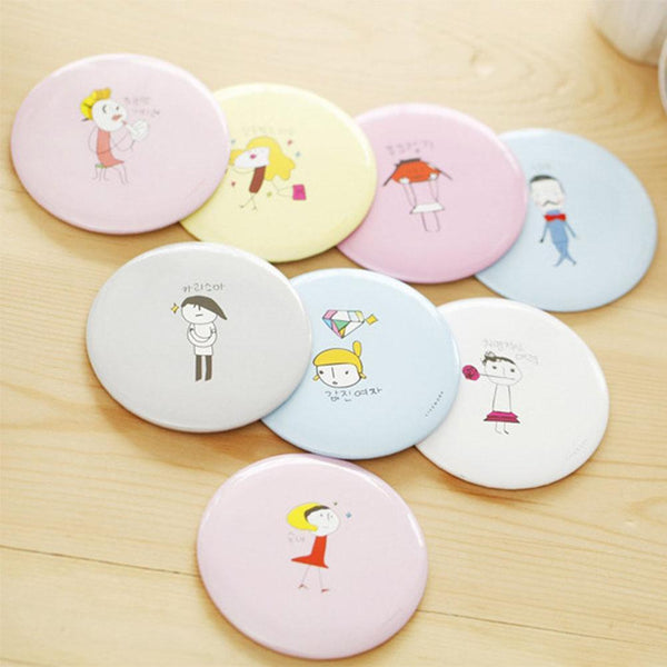 Lady Portable Makeup Mirror